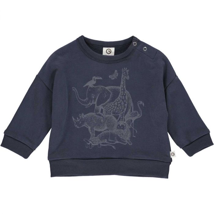 Müsli - Savannah sweatshirt baby - Night blue
