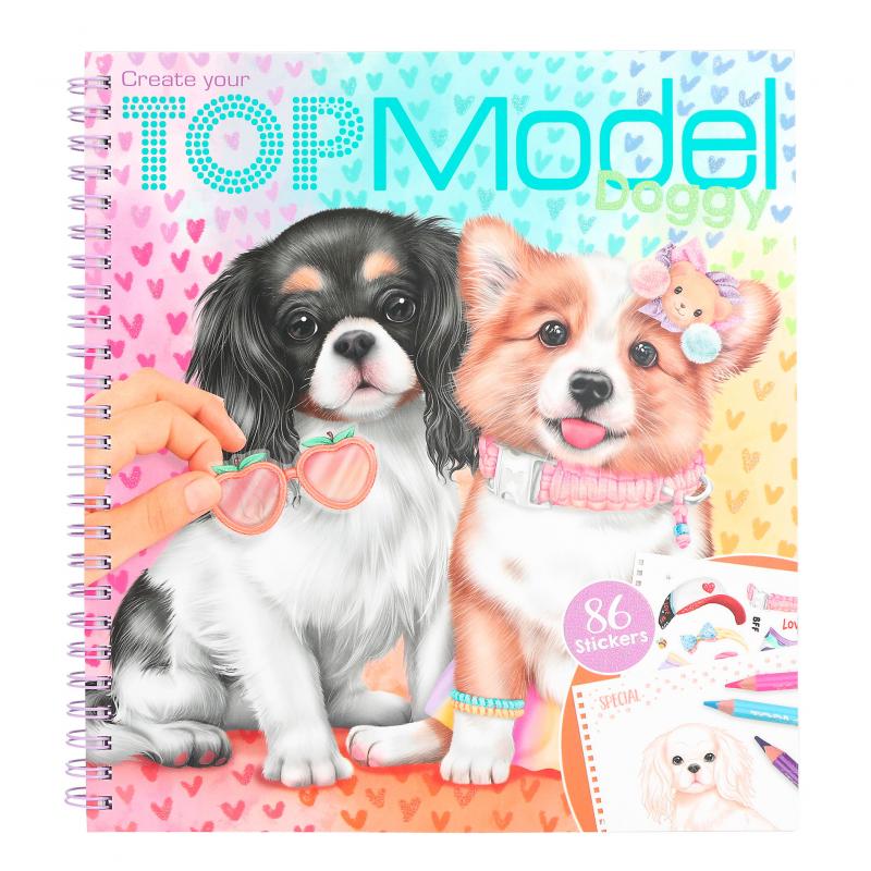 Depesche - Create your TOPModel Doggy Malbuch