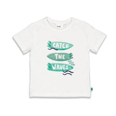 Feetje - T-Shirt - Surf's Up Club - Offwhite