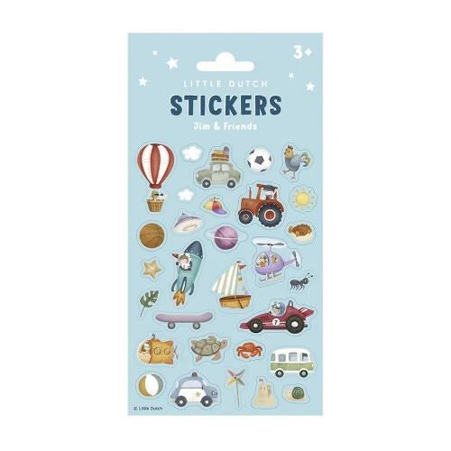Little Dutch Sticker Jim & Friends