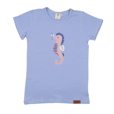 Blue Seahorses T-SHIRT