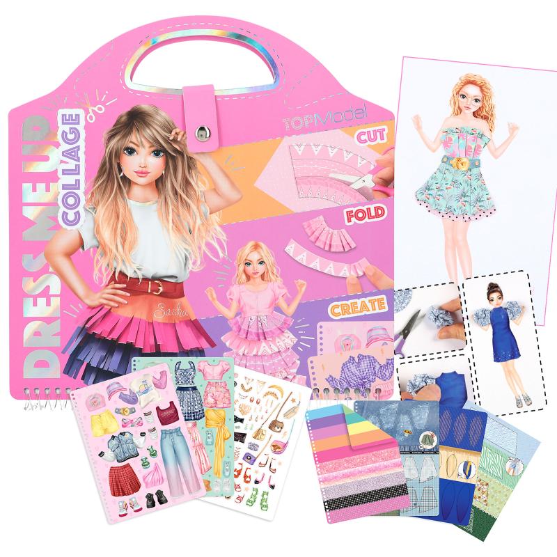 TOPModel Dress Me Up Collage Book