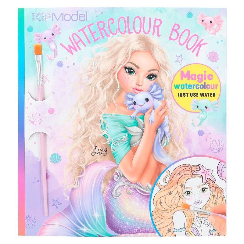 Depesche - TOPModel  Watercolour Book MERMAID