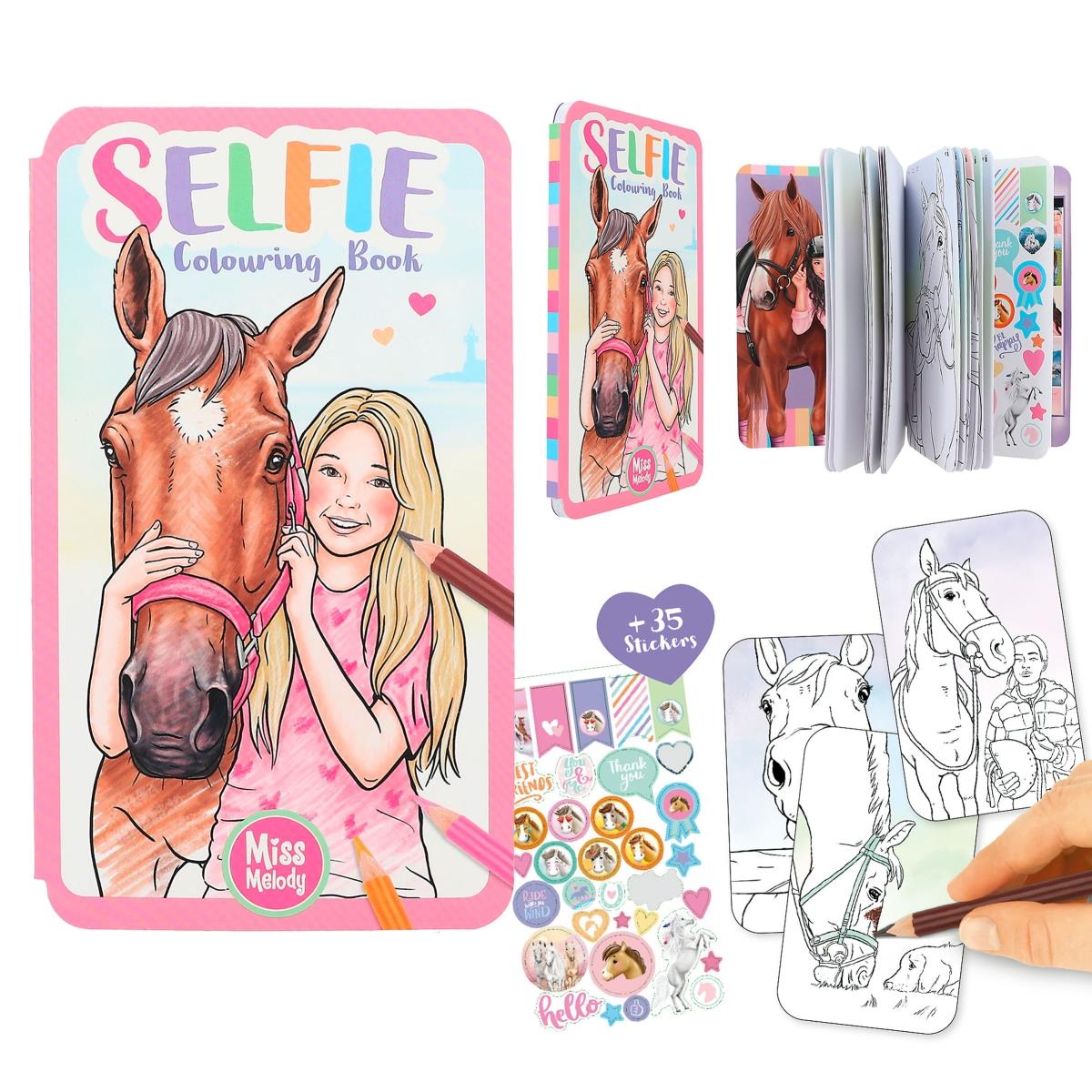 Depesche-Miss Melody SELFIE Colouring Book