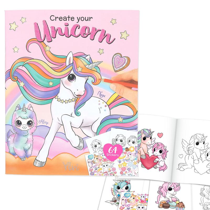 Depesche-Ylvi Create your Unicorn Malbuch