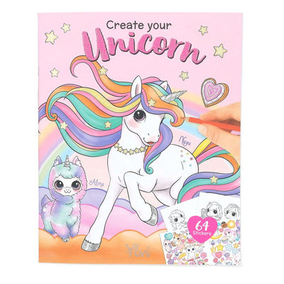 Depesche-Ylvi Create your Unicorn Malbuch
