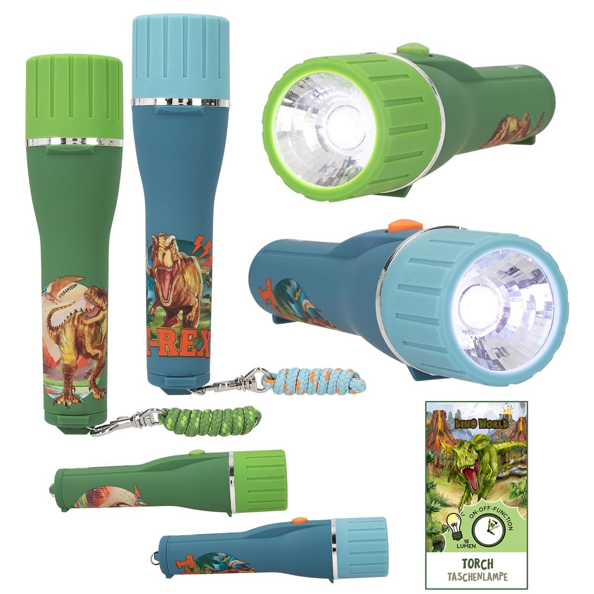 Depesche-Dino World Taschenlampe mit Timer