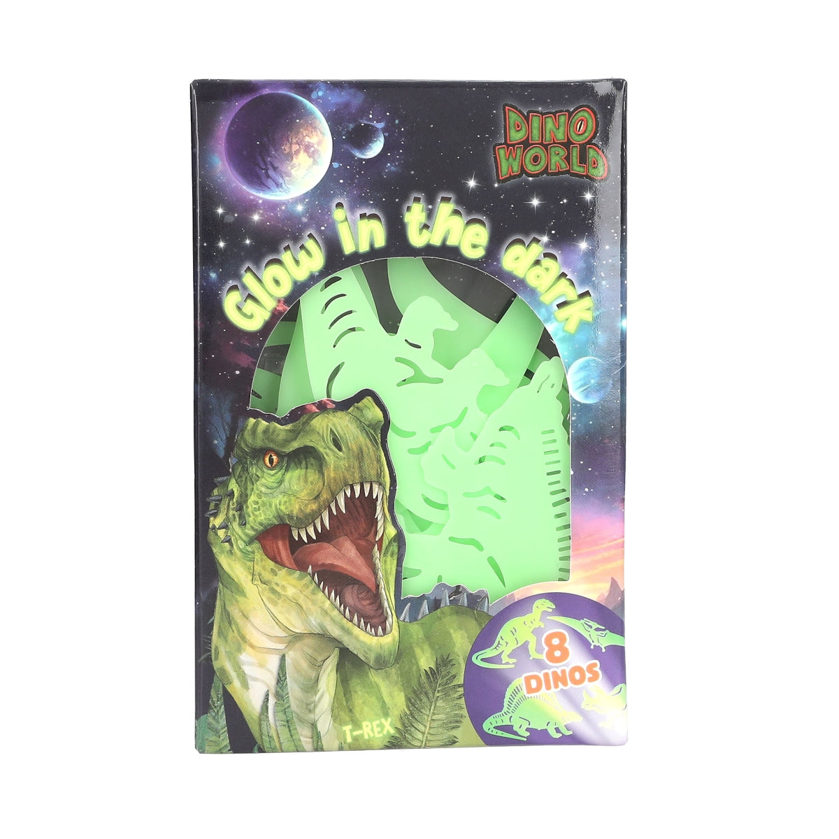 Depesche - Dino World Glow in the Dark Sticker