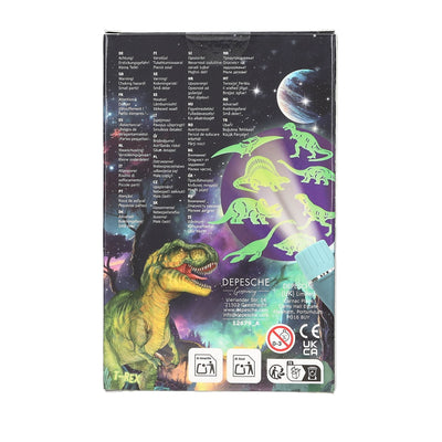 Depesche - Dino World Glow in the Dark Sticker