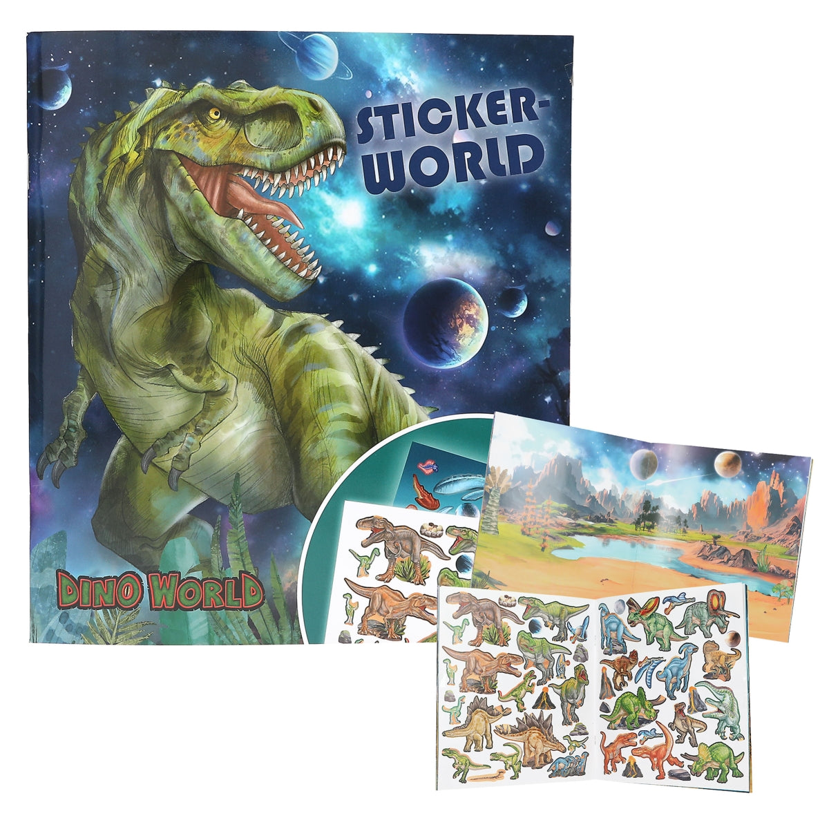 Depesche - DINO WORLD Stickerworld Galaxy