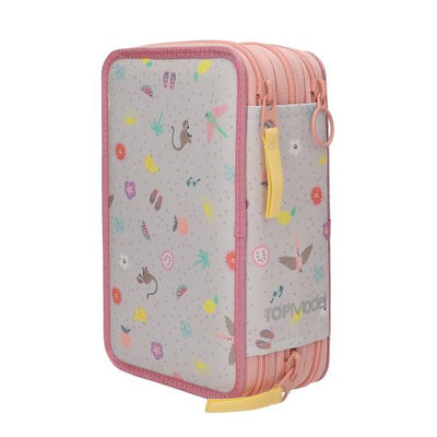 TOPModel 3 Fach Federtasche JUICY