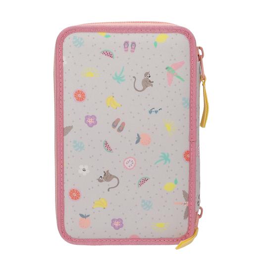 TOPModel 3 Fach Federtasche JUICY