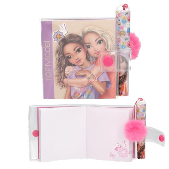 TOPModel Mini Notizbuch mit Kugelschreiber GIRL POWER