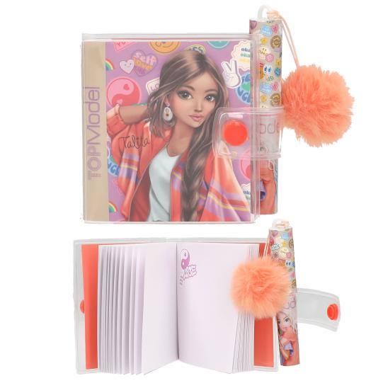 TOPModel Mini Notizbuch mit Kugelschreiber GIRL POWER