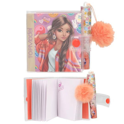 TOPModel Mini Notizbuch mit Kugelschreiber GIRL POWER
