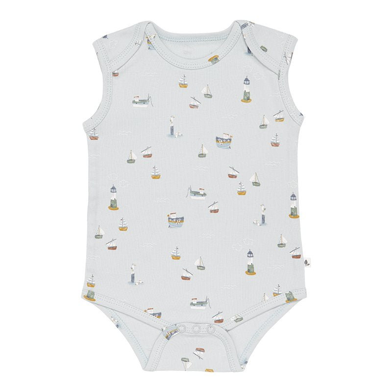 Little dutch- Bodysiut Sleeveless AO Sailors Bay Blue