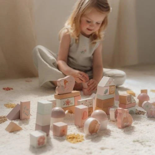 Little Dutch Bausteine - Pink - Fairy Garden