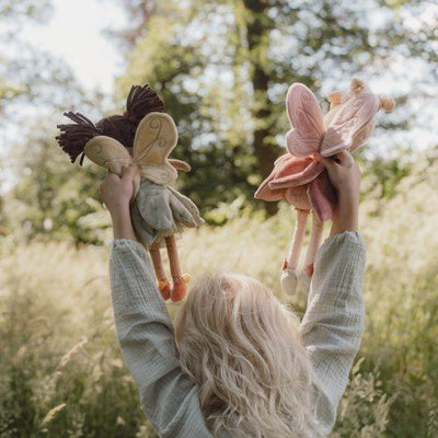 litlle dutrch- Fee Evi - Rosa - Fairy Garden