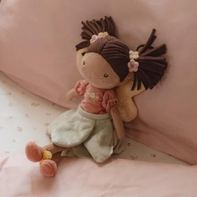 litlle dutrch- Fee Evi - Rosa - Fairy Garden