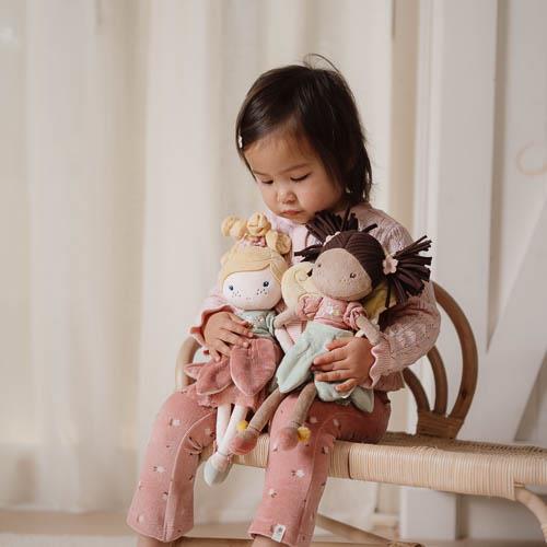 litlle dutrch- Fee Evi - Rosa - Fairy Garden