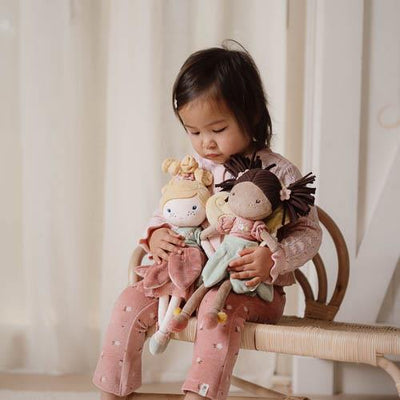 litlle dutrch- Fee Evi - Rosa - Fairy Garden