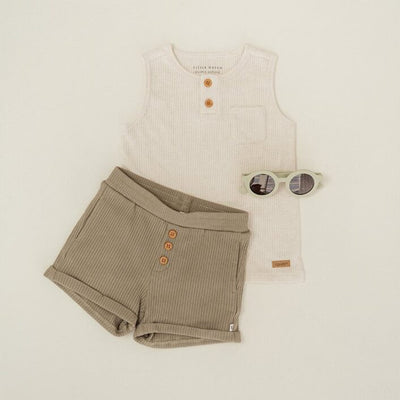 Little dutch-Broek Kort little goose olive