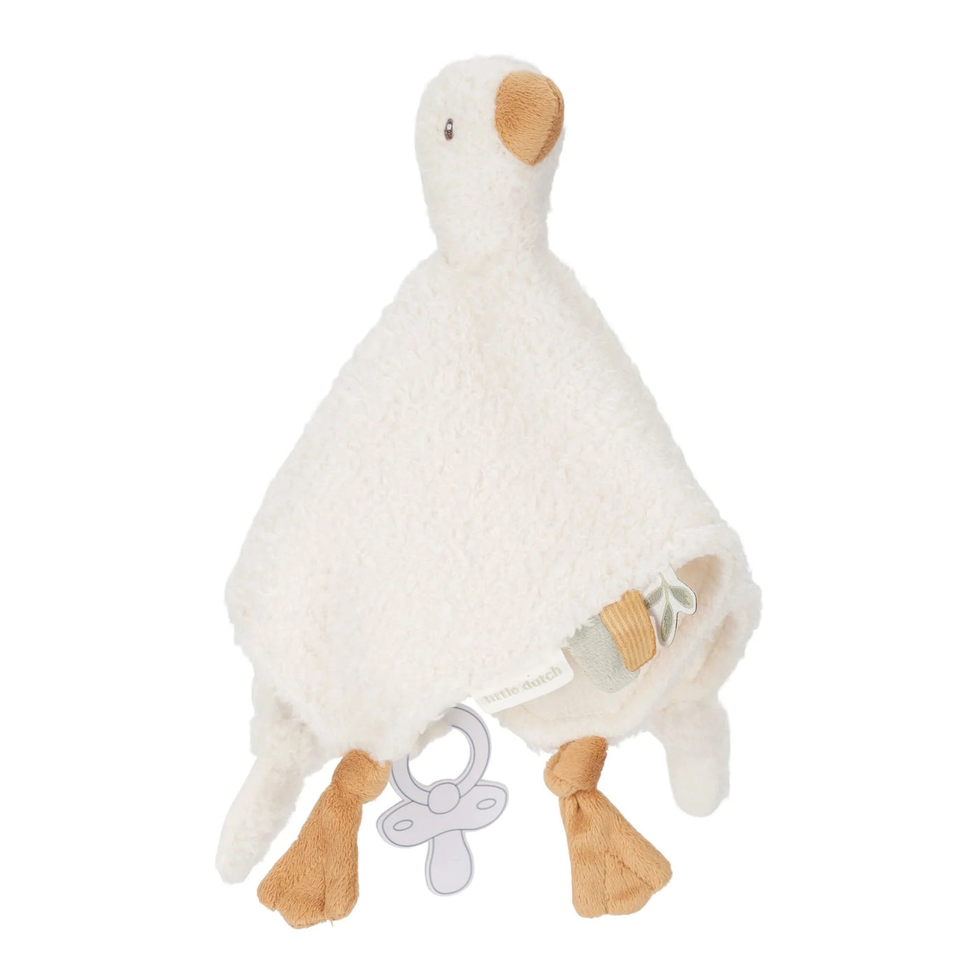 Kuscheltuch - Weiß - Kleine Gans
