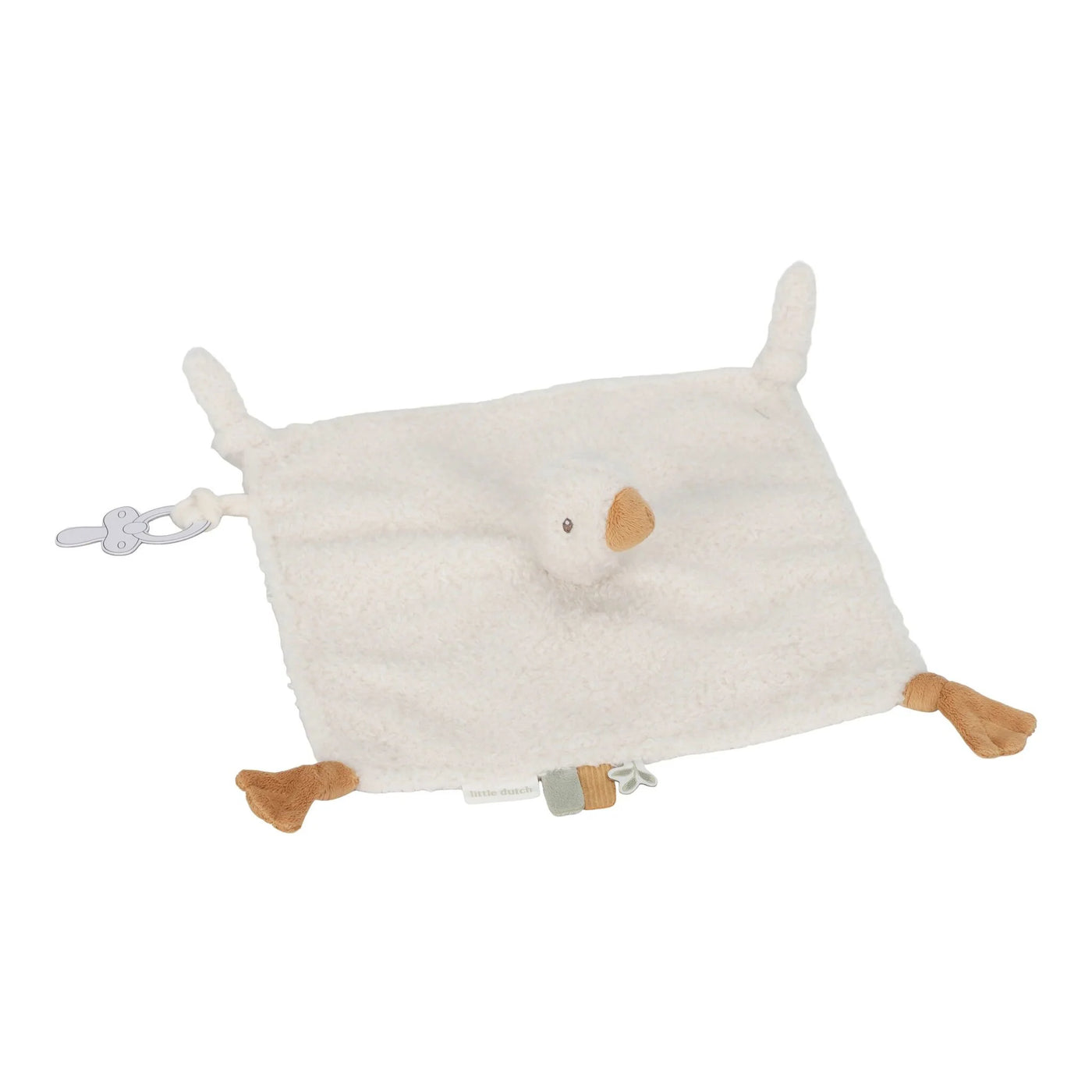 Kuscheltuch - Weiß - Kleine Gans