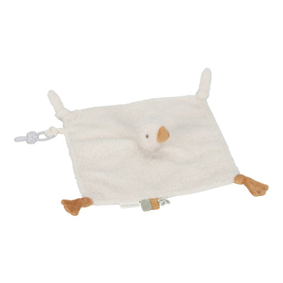 Kuscheltuch - Weiß - Kleine Gans