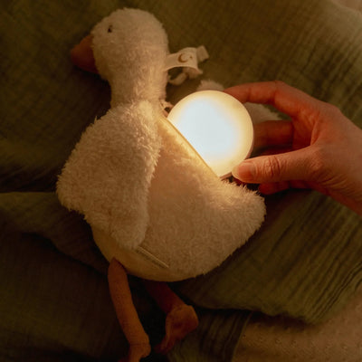 Kuschel-Gans Licht & Ton - Kleine Gans