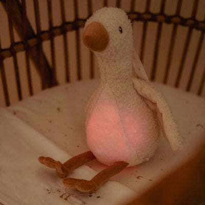 Kuschel-Gans Licht & Ton - Kleine Gans