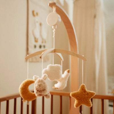 Holz Mobile  - Beige - Newborn Naturals