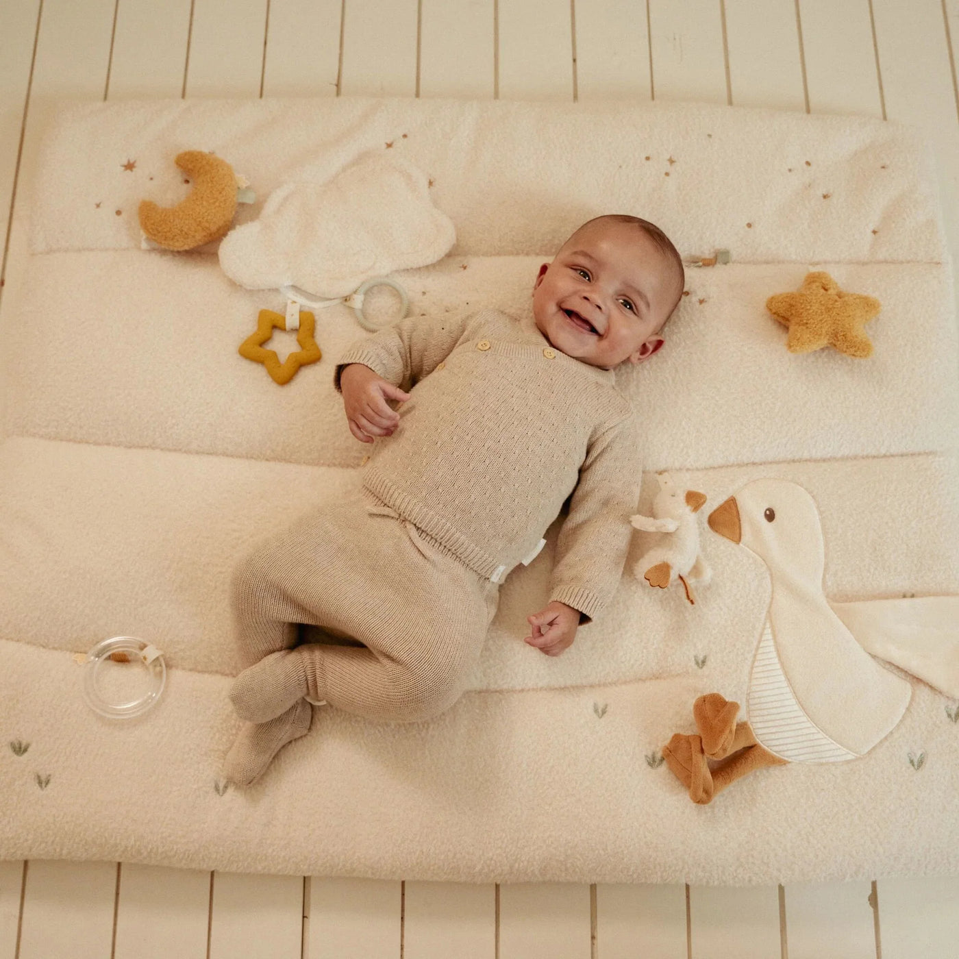 Krabbeldecke - - Weiß - Newborn Naturals