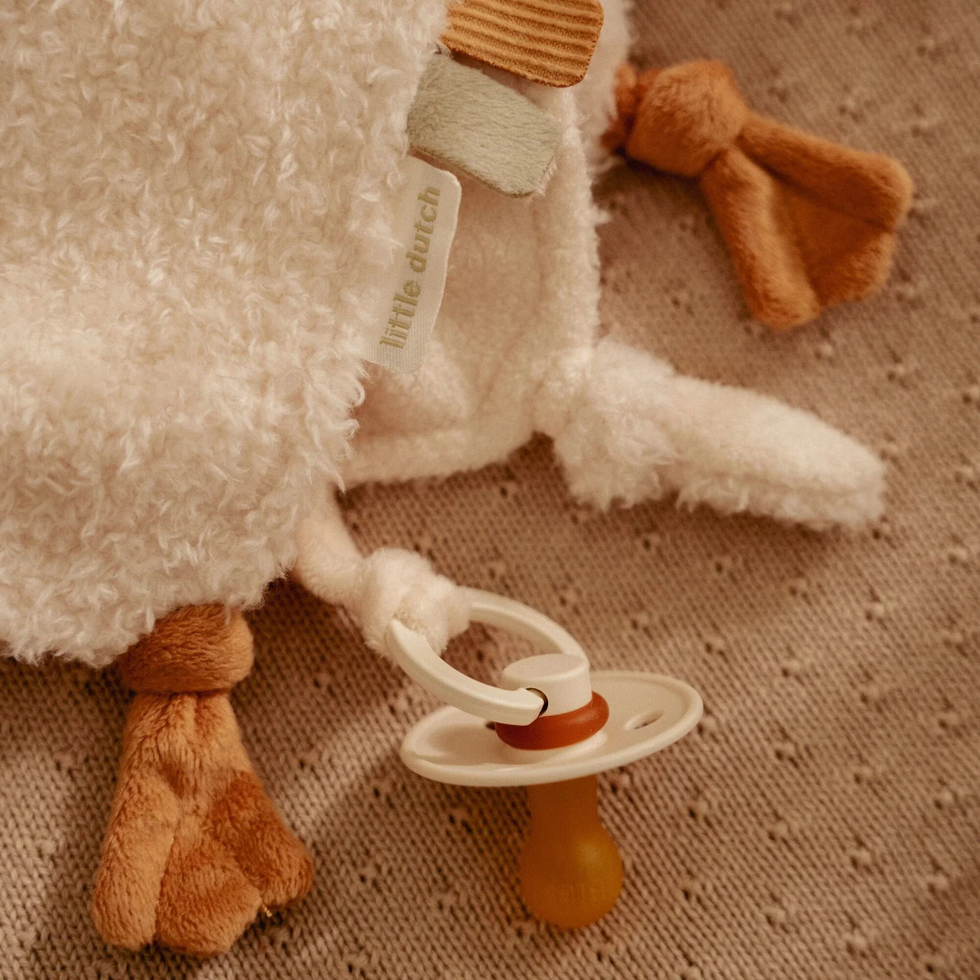 Kuscheltuch - Weiß - Kleine Gans