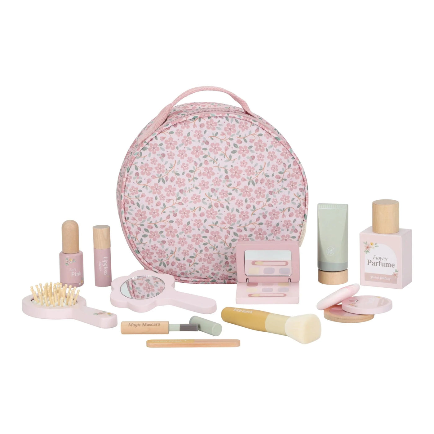 Holz-Make-up-Set - Mehrfarbig - Essentials