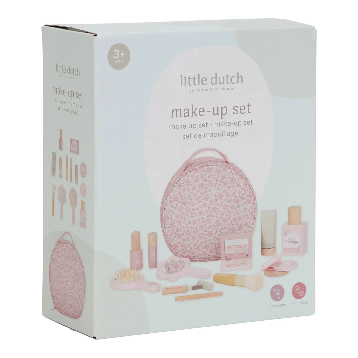 Holz-Make-up-Set - Mehrfarbig - Essentials