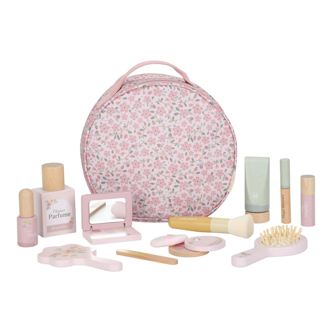 Holz-Make-up-Set - Mehrfarbig - Essentials