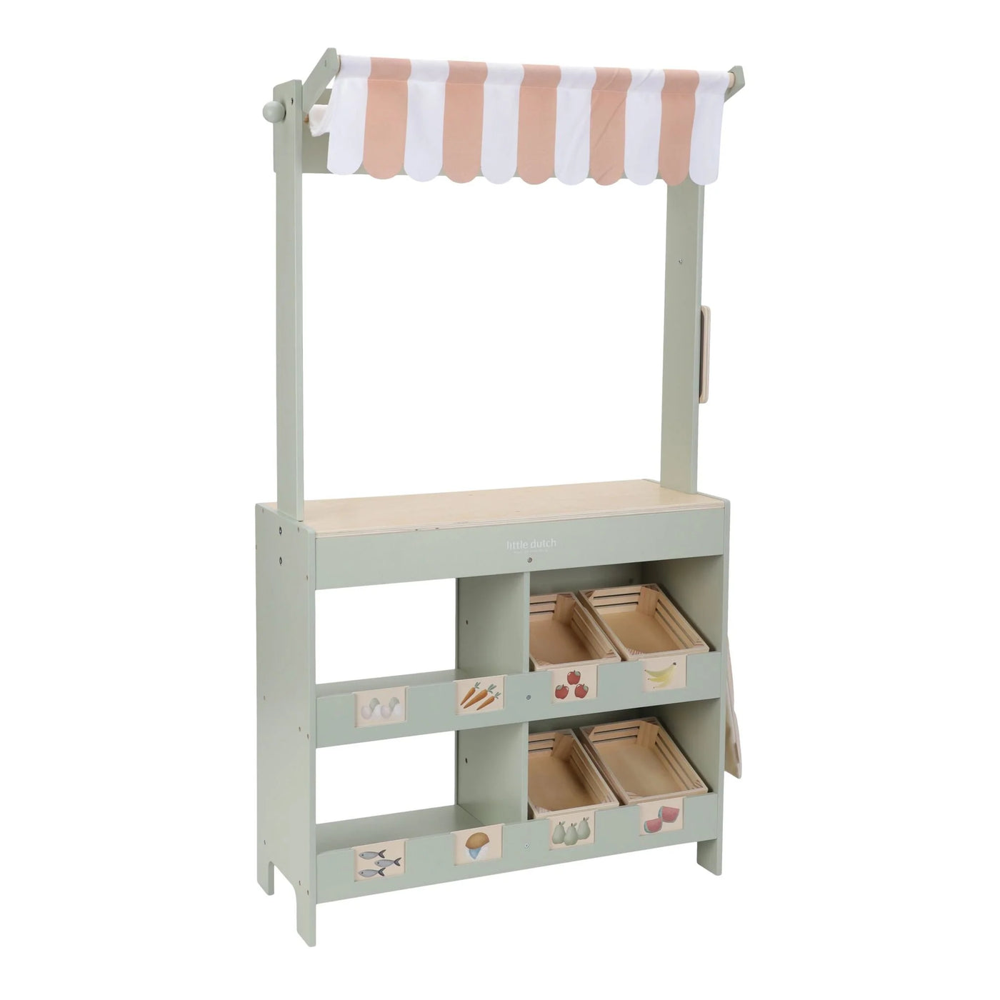 Holzmarktstand – Grün – Essentials