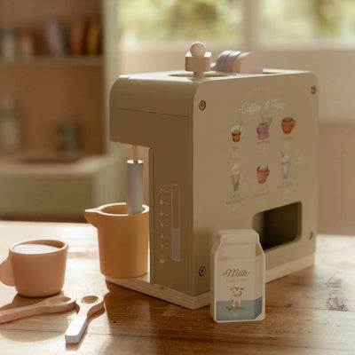 Little Dutch- Holz-Kaffeemaschine - Grün - Essentials