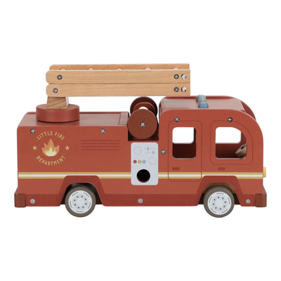 Holz-Feuerwehrauto – Rot – Essentials