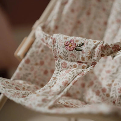 Little Dutch Puppenbuggy Puppenbuggy – Rosa – Essentials – Weiche Blumen