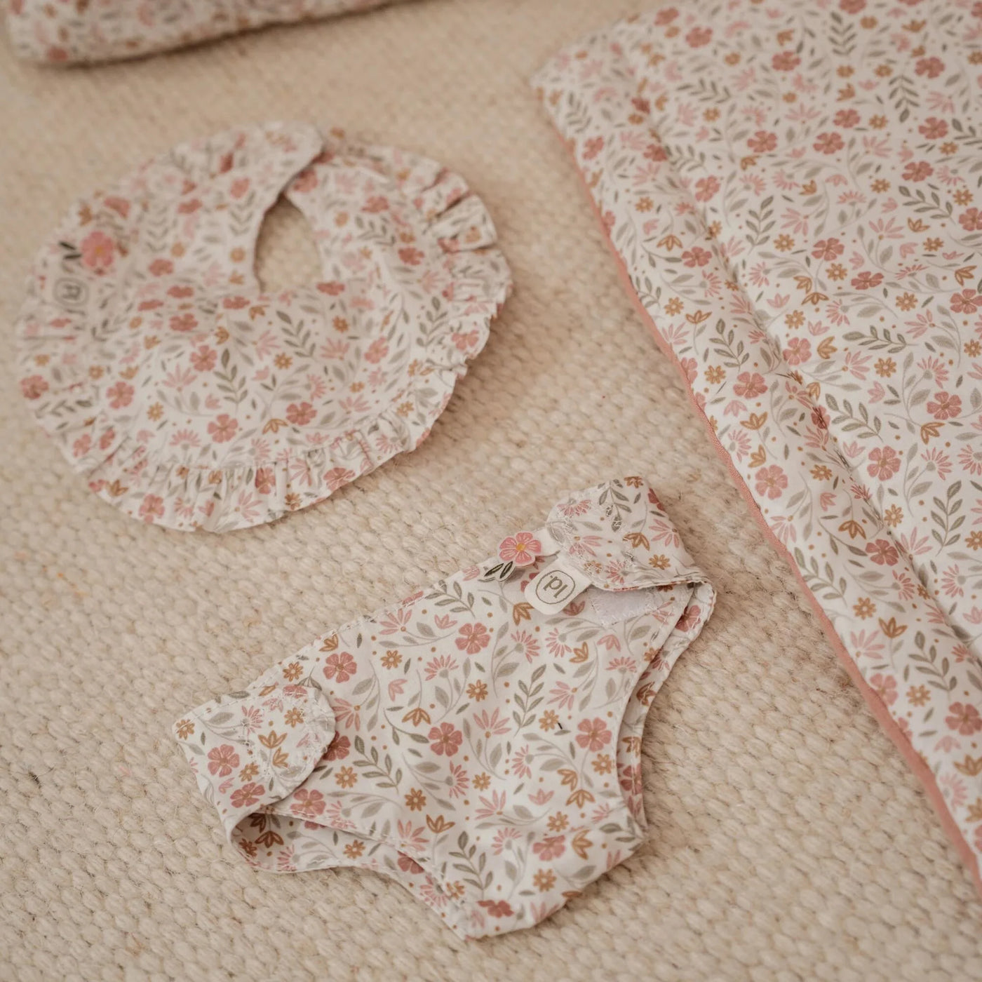 Puppenwindeltasche – Mehrfarbig – Essentials – Soft Flowers