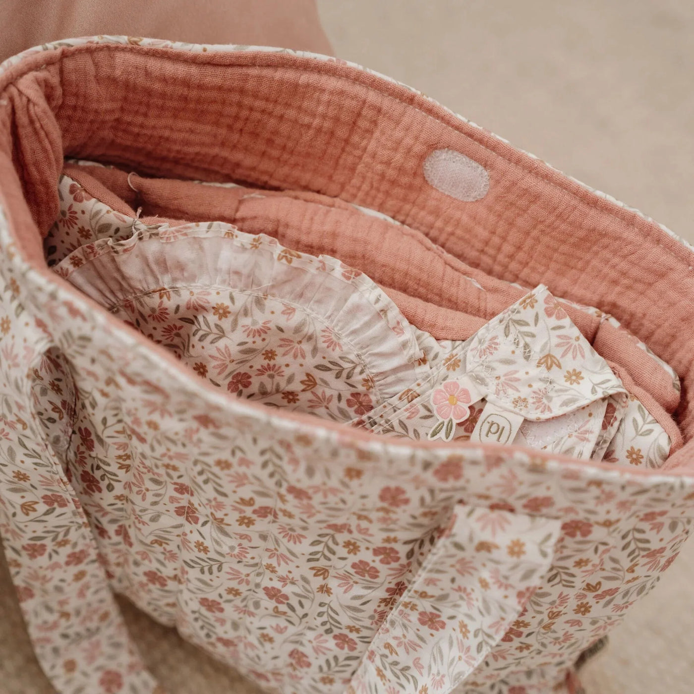 Puppenwindeltasche – Mehrfarbig – Essentials – Soft Flowers