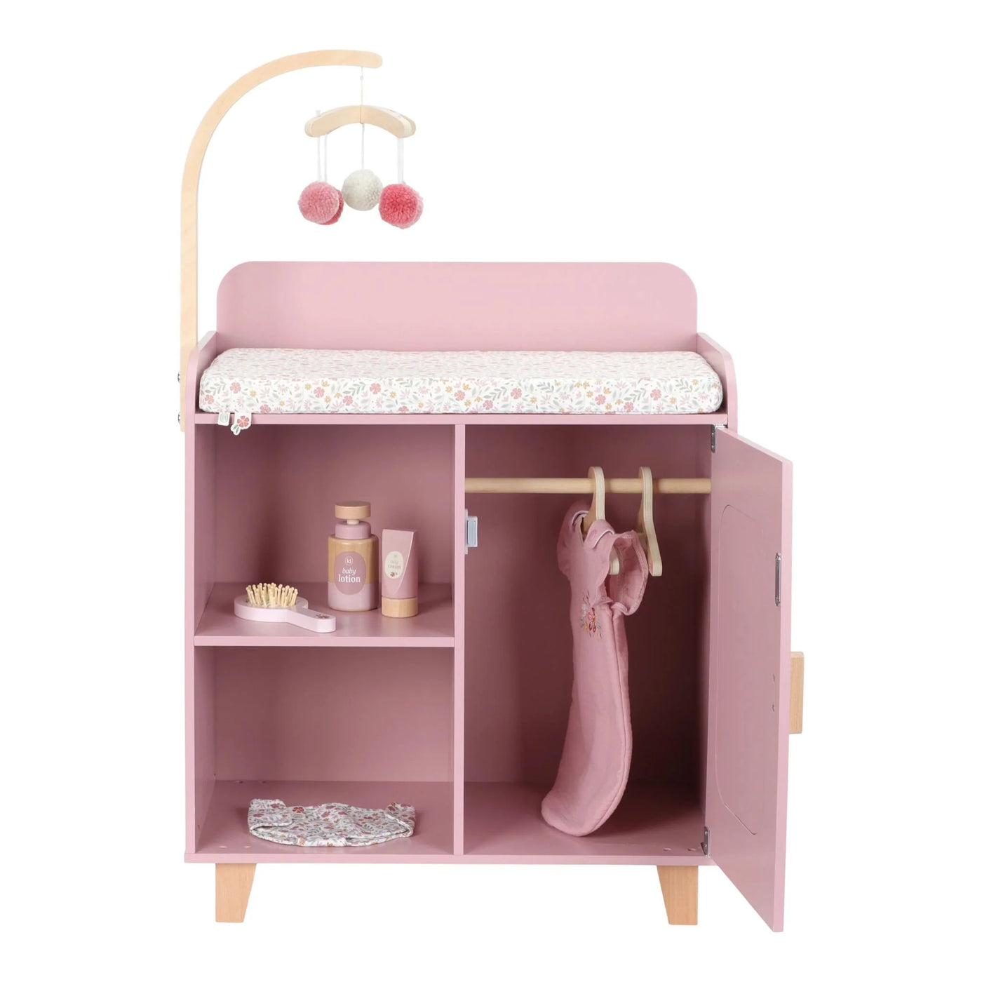 Puppenwickeltisch – Rosa – Essentials