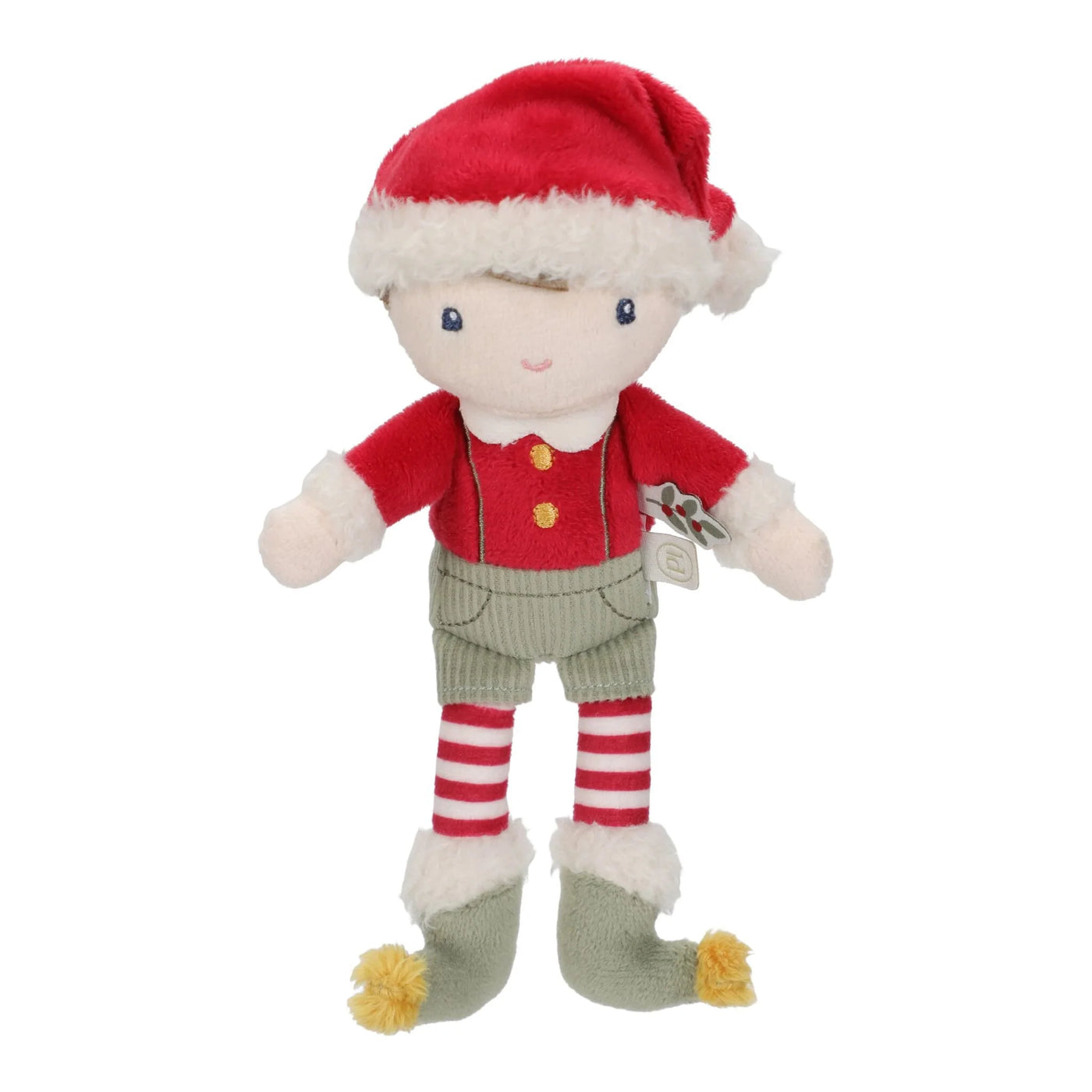 Weihnachtsbuch mit Kuscheltier Jim - Geschenkset - NL