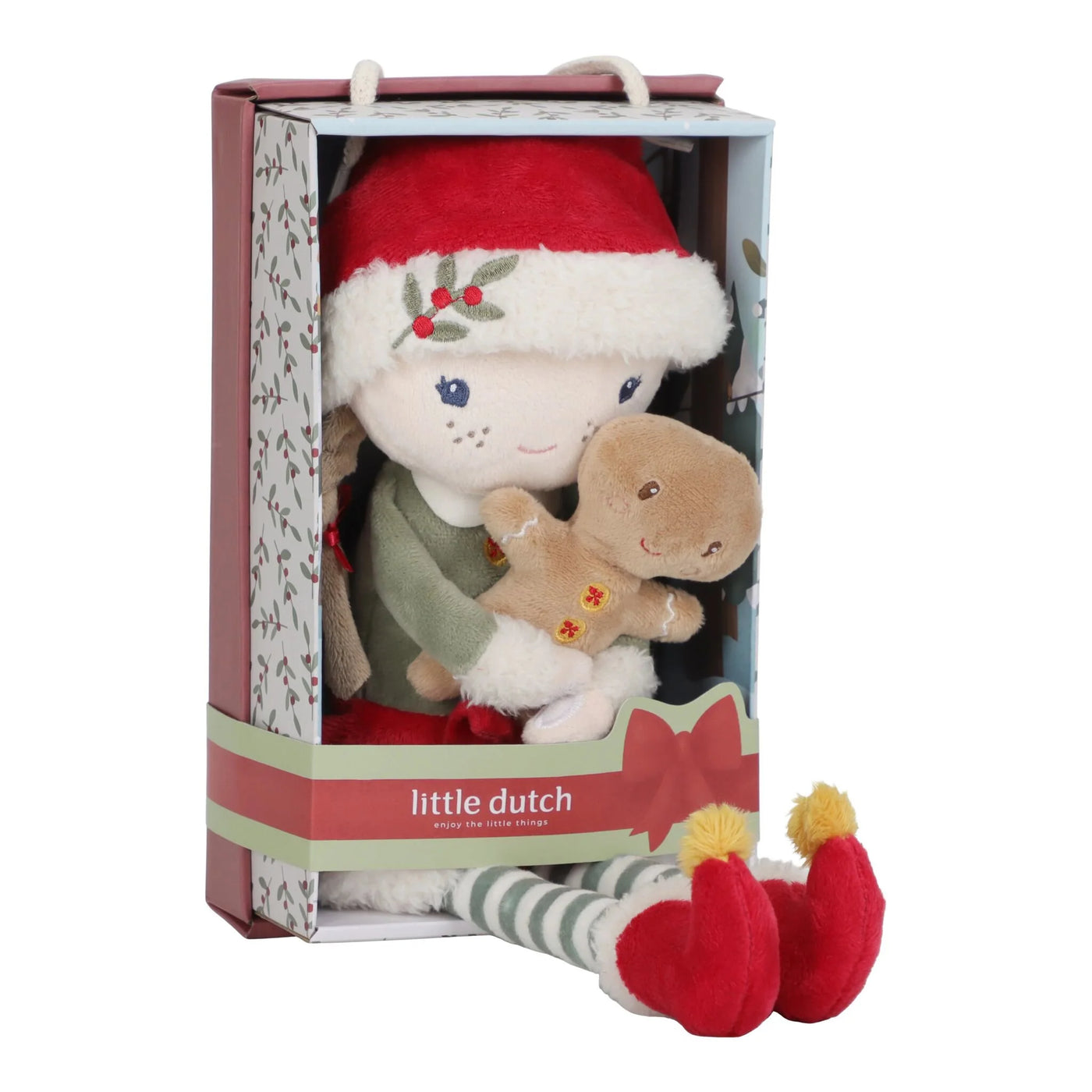 Weihnachtspuppe Rosa – Rot – Weihnachten