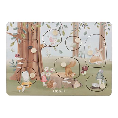 Little Dutch - Forest Friends - Sound Greif Puzzle