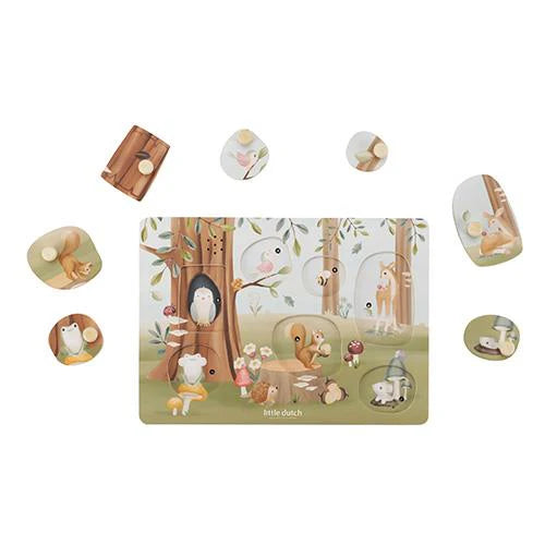 Little Dutch - Forest Friends - Sound Greif Puzzle