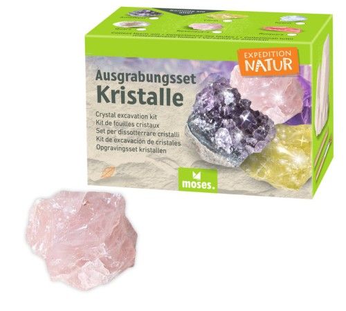 Expedition Natur Ausgrabungsset Kristalle