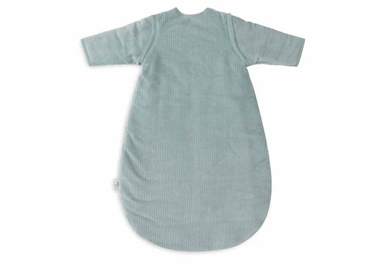 Jollein-Baby Schlafsack mit abnehmbaren Ärmeln 70cm Rib - Sea Green-Grün